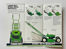 Original 1986 Lawn-Boy Mowers Sale Brochure (Models 3420 - 4261 - 7035 - 8035) picture