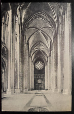 Vintage Postcard 1930's Cathedral of St. John the Divine, Nave, New York City picture