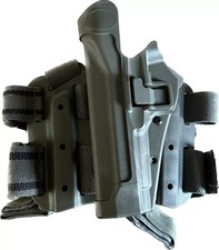 NEW USGI BLACKHAWK Serpa Lvl. 2 Green Tactical Leg Holster Beretta 92/96 Left H picture