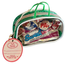 RARE Vintage 1980's Cathay Pacific Airlines Miniature Souvenir Luggage w/CANDY picture