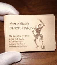 Hans Holbein's Dance Of Death 49- Folio Plate Set. RRParks 2011. Set #85 Of 100 picture
