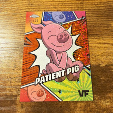 Topps Chrome VeeFriends 2025 Patient Pig Manga Speckle 21/25 picture