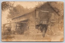 Rock Island Plow Co. Implements Store North Buena Vista Iowa Real Photo RPPC picture