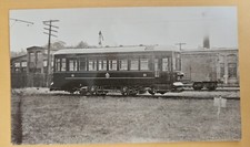 1913 ? RPPC OGDENSBURG STREET RAILWAY Trolley NEW YORK Real PHOTO POST CARD tram picture
