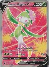 Pokemon Hisuian Lilligant V Astral Radiance #162 NM EN picture