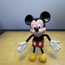Vintage Walt Disney Mickey Mouse Figure Made in Japan Bendable Arms picture