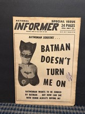 1966 Nov 20th National Informer Newspaper, Bat Woman Screeches… Batman (VRN10F) picture