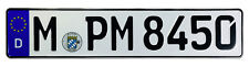German Police License Plate picture