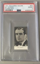 1931 Bulgaria Salem Al Jolson Filmbilder PSA 2 picture