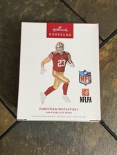 Hallmark Keepsake - Christian McCaffrey - 49ers - 2025 *NEW / DB /  picture