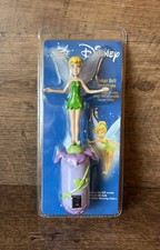 Disney Tinker Bell Fairy Night Light Flower Purple Plug In Vintage NEW With Wear picture
