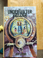 Jeff Lemire The Underwater Welder Hardcover Graphic Novel Signed And Numbered. picture