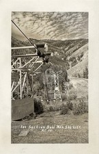 1ST SECTION BALD MOUNTAIN SKI LIFT SUN VALLEY IDAHO RPPC Photo Postcard COPY picture