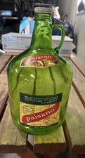 Vtg Ernest And Julio Gallo Paisano Green Glass Gal Jug Grape Wine picture