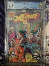 X-Force #1 CGC 9.6 NM+ White Pages 1991 Marvel Direct Edition picture