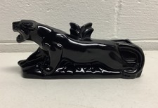 VINTAGE  BLACK PANTHER TV LAMP PLANTER  MCM 1950s Base Only picture