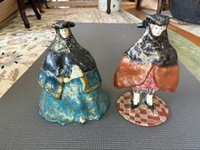 Venitian Artesanal Papier Mache Carnival Figures picture