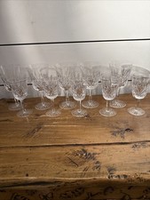 Waterford Crystal Lismore 10 Piece Set- 5 Water/5 Claret  Authentic Gothic Mark picture