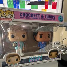 Funko Pop TV Miami Vice Crockett & Tubbs 2-Pack BAM Exclusive picture
