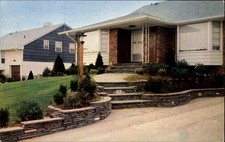 Lawlor Stone Co West Hempstead New York advertising ~ 1960s postcard picture