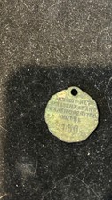 Vintage Baker Hotels Brass Credit Key Tag Room Key Texas Baker Hotel Co picture