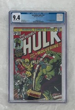 Marvel Comics Incredible Hulk #181 (1974) CGC 9.4 Wolverine Wendigo Len Wein picture