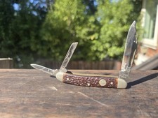 Boker Tree Brand Model 83113 3 Blade Folding Knife USA  picture