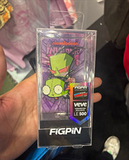 NYCC 2026 FiGPiN Nickelodeon Invader Zim GIR Pin NY Exclusive LE 500 EVER MADE picture