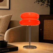Red Small Novelty Mushroom Table Lamp - Mid-CenturyModern picture