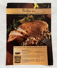 2000 VTG Grey Poupon Dijon Mustard Pardon Me Chicken Magazine Ad Recipe picture