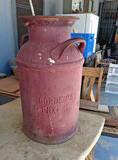 Antique Borden's 1941 Metal Milk Can From The Phoenix Dairy picture