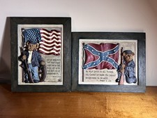 Boyd’s Bears Country Mason Pride Of The South And Pride Of The North Plaques  picture