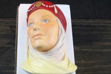 Legends Products Chalkware - Maid Marion - Wall Bust - 1988 picture