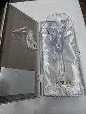 WATERFORD SNOWFLAKE WISHES SERENITY LAVENDER CHAMPAGNE FLUTE W/CHARM picture