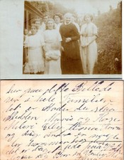 RPPC Multi Generational Family Group Real Postcard picture