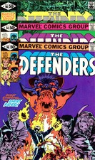 DEFENDERS 94 96 98  1st GARGOYLE  MICHAEL GOLDEN Covers  HELLCAT  F (6.0) Avg picture