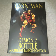 Iron Man: Demon in a Bottle Hardcover (Marvel) Michelinie Layton Romita Jr. picture