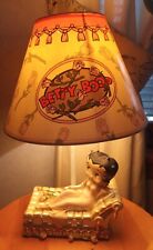 1999 Betty Boop Bed of Roses Vandor Table Accent Lamp Figural Novelty Resin picture
