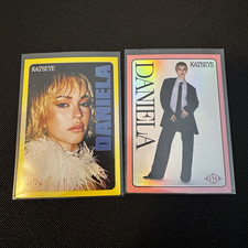 KATSEYE WILD Daniela #19 #29 Parallel Lot (2) Holo Numbered 2026 HYBE X GEFFEN picture