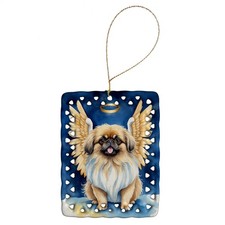 Caroline's Treasures Pekingese My Angel Porcelain Ornament DAC7048CO2 picture