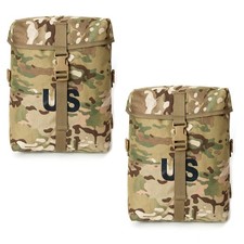 MT 2Pcs US Military MOLLE Sustainment Pouch, Army Utility Pouch picture