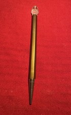 Vintage STICK Mechanical Pencil - Gold Tone  Hexagonal Body - Dialing Finial Tip picture