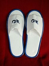 2 Pairs Princess Cruises Logo Slippers Brand New picture