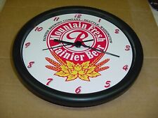 Rainier Beer Wall Clock - picture