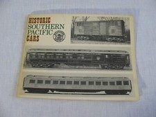 Vtg Historic Southern Pacific Cars by Wayner Publications (PB) r picture