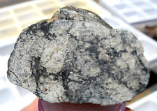 polished end cut 40 gram NWA 15923 HED achondrite Eucrite melt breccia Meteorite picture