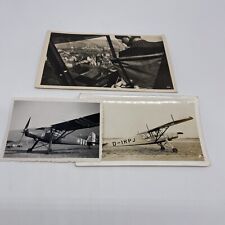 Fieseler 156 Storch WWII Original Pictures And Postcard June 1945 Wiesbaden picture