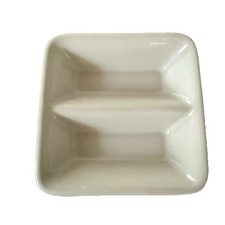 Vintage United Airlines Wessco Ceramic Condiment Dish Nut Bowl DI-696 Servicewar picture