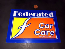 VINTAGE FEDERATED Sticker Decal ORIGINAL old stock picture