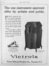 1921 Victor Victrola XVII Floor Model Phonograph Ad # 2227 picture